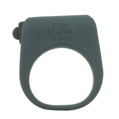 Эрекционное вибро-кольцо Fifty Shades of Grey Secret Weapon Vibrating Cock Ring купить в sex shop Sexy