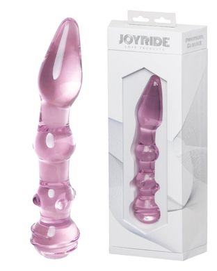 Двухсторонний стеклянный фаллоимитатор Joyride Premium GlassiX 12 купить в sex shop Sexy