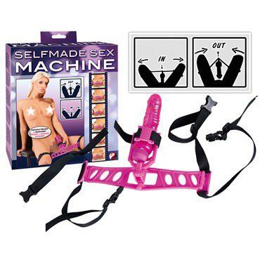 Вібратор на ременях Selfmade Sex Machine купити в sex shop Sexy