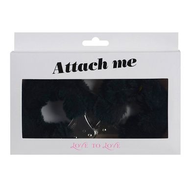 Наручники Love To Love Attach Me Black купити в sex shop Sexy
