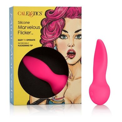 Перезаряжаемый стимулятор клитора Mini Marvels Silicone Marvelous Flicker купить в sex shop Sexy