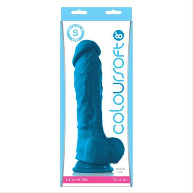 Фаллоимитатор Coloursoft Soft Dildo Blue купить в sex shop Sexy