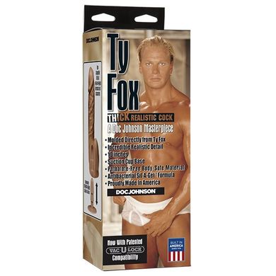 Фаллоимитатор реалистик слепок порнозвезды Ty Fox Thick Ultra Realistic Cock купить в sex shop Sexy
