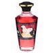 Разогревающее масло Shunga APHRODISIAC WARMING OIL - Sparkling Strawberry Wine (100 мл) купить в секс шоп Sexy