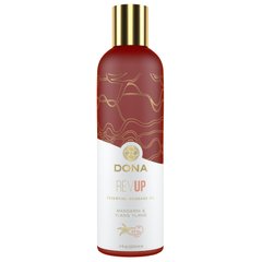 Массажное масло DONA Rev Up - Mandarin & Ylang YIang Essential Massage Oil (120 мл) купить в sex shop Sexy