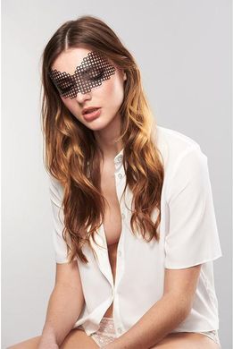 Виниловая маска на стикерах Bijoux Indiscrets Erika купить в sex shop Sexy