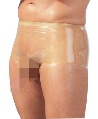 Латескные трусы с чехлом Mens Latex Pants Clear купить в sex shop Sexy