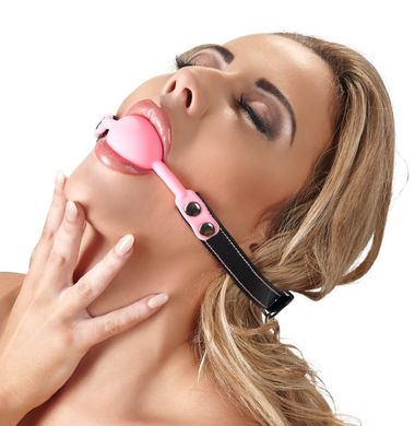 Силіконовий кляп з замком Pink Gag Silicone купити в sex shop Sexy
