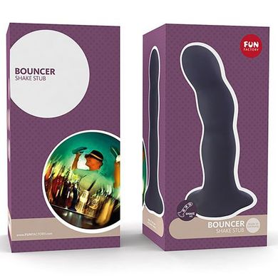 Фаллоимитатор с шариками Bouncer Fun Factory Черный купить в sex shop Sexy