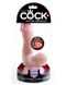 Реалистичный фаллоимитатор King Cock Plus 6.5 Dual Density Cock with Balls купить в секс шоп Sexy