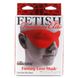 Силіконова маска Elite Fetish Fantasy Silicone Love Mask Red купити в секс шоп Sexy