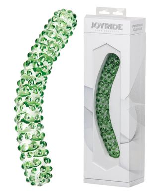 Двухсторонний стеклянный фаллоимитатор Joyride Premium GlassiX 14 купить в sex shop Sexy