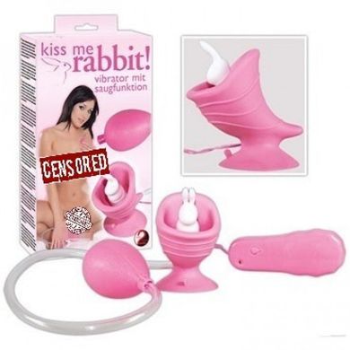 Стимулятор клітора Kiss Me Rabbit купити в sex shop Sexy