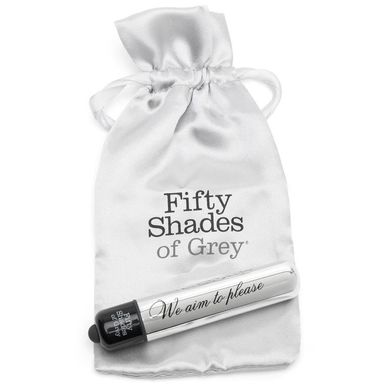 Вибропуля Fifty Shades of Grey We Aim to Please Bullet Vibrator купить в sex shop Sexy