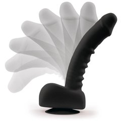 Вібратор з бездротовим ДУ Uprize 8 "Remote Control AutoErect Vibrating Dildo Black купити в sex shop Sexy