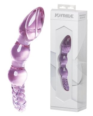 Двухсторонний стеклянный фаллоимитатор Joyride Premium GlassiX 17 купить в sex shop Sexy