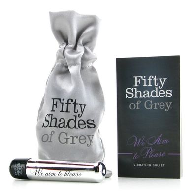 Вібропуля Fifty Shades of Grey We Aim to Please Vibrating Bullet купити в sex shop Sexy