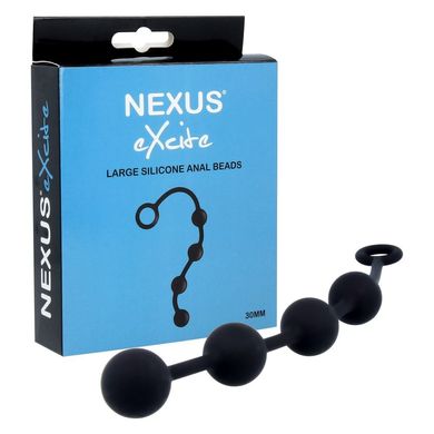 Анальные шарики Nexus Excite Large Anal Beads, силикон, макс. диаметр 3 см купить в sex shop Sexy