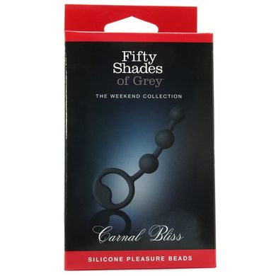 Анальні кульки Fifty Shades of Grey Carnal Bliss Silicone Anal Beads купити в sex shop Sexy