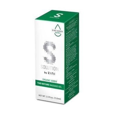 Массажный гель Zini Solution - The Nature Massage Gel (70 мл) купить в sex shop Sexy