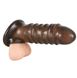 Збільшує насадка Penis Sleeve Dick & Ball Sleeve купити в секс шоп Sexy