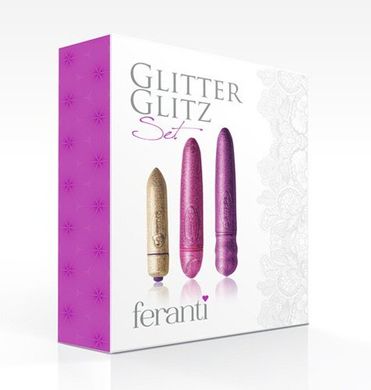 Набір вібраторів Rocks Off Feranti Glitter Glitz купити в sex shop Sexy