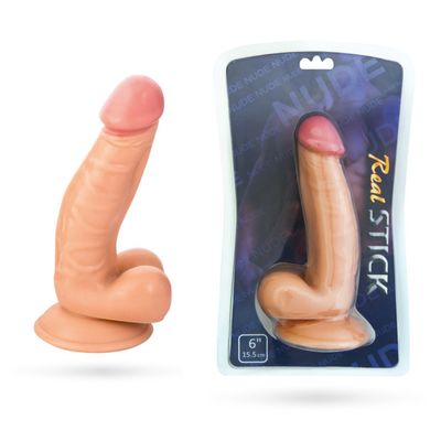 Реалістичний фалоімітатор Toyfa RealStick Nude 6 inch купити в sex shop Sexy