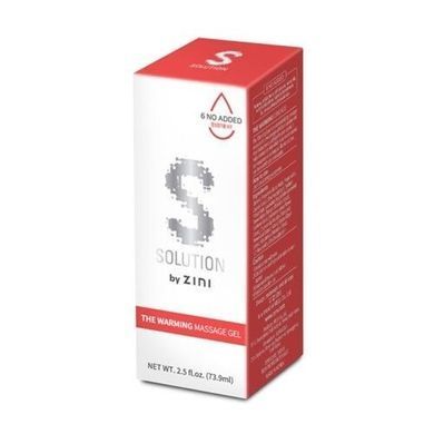 Массажный гель Zini Solution - The Warming Massage Gel (70 мл) купити в sex shop Sexy