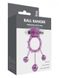 Эрекционное вибро-кольцо Linx Ball Banger Cock Ring Purple купить в секс шоп Sexy