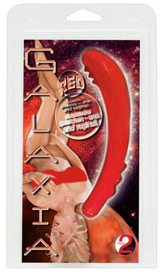 Анально-вагинальный фаллоимитатор Galaxia Red купить в sex shop Sexy