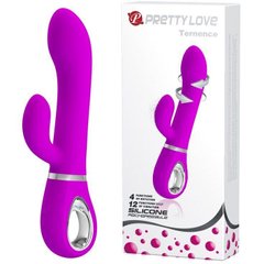 Вибратор Pretty Love Ternence с клиторальным стимулятором, купить в sex shop Sexy