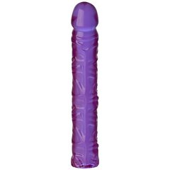 Фалоімітатор Crystal Jellies 10 Classic Dong Purple купити в sex shop Sexy