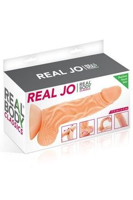 Фаллоимитатор с подвижной крайней плотью Real Body Real JO купить в sex shop Sexy