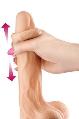 Фаллоимитатор с подвижной крайней плотью Real Body Real JO купить в sex shop Sexy