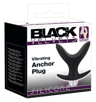 Анальна вібро-пробка Black Velvets Vibrating Anchor купити в sex shop Sexy