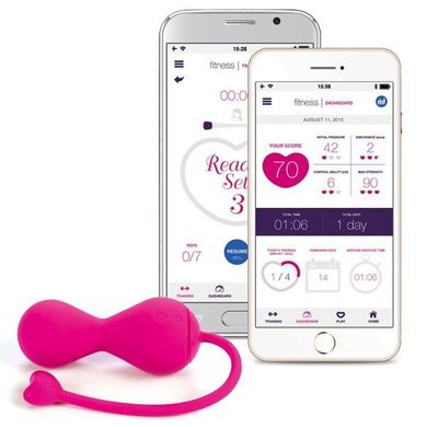 Вагінальні кульки з керуванням iOS і Android Lovelife by OhMiBod Krush купити в sex shop Sexy