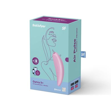 Вакуумный стимулятор клитора Satisfyer Curvy 3+ купить в sex shop Sexy