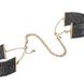 Украшение-наручники Bijoux Indiscrets Desir Metallique Handcuffs - Black купити в секс шоп Sexy