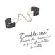 Украшение-наручники Bijoux Indiscrets Desir Metallique Handcuffs - Black купити в секс шоп Sexy