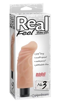 Реалистичный вибратор Real Feel Lifelike Toys №3 купить в sex shop Sexy