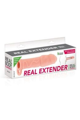 Насадка на член Real Body - Real Extender DICKY купити в sex shop Sexy