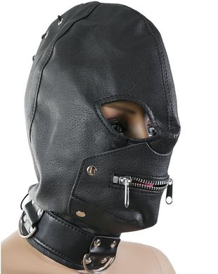 Шлем на голову с молнией и шнуровкой купить в sex shop Sexy