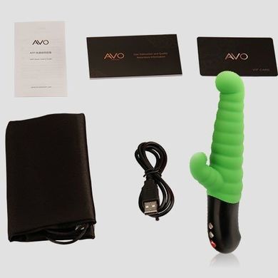 Вібратор-пульсатор з керуванням смартфоном AVO A2 Green купити в sex shop Sexy