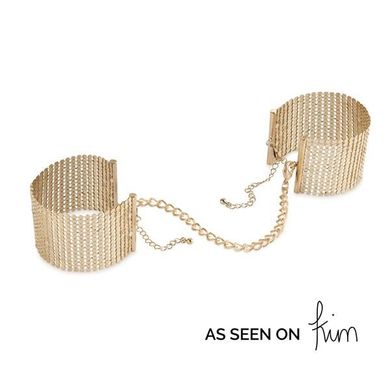 Украшение-наручники Bijoux Indiscrets Desir Metallique Handcuffs - Gold купити в sex shop Sexy