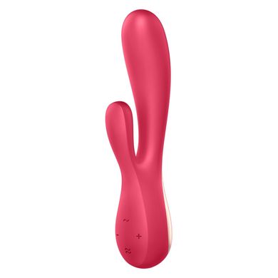Вагинально-клиторальный вибратор Satisfyer Mono Flex Red - управление с телефона купить в sex shop Sexy