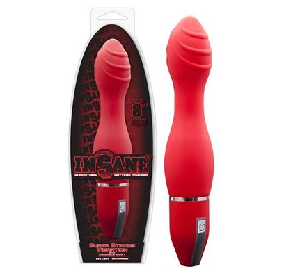 Анальный вибратор Insane 8inch Red купить в sex shop Sexy