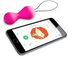 Вагинальные шарики с управлением смартфоном Gballs 2 App Pink купить в sex shop Sexy
