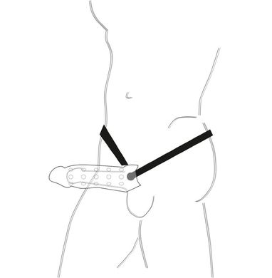 Удлиняющий страпон с вибрацией Penis Extension Skin Vibration купить в sex shop Sexy