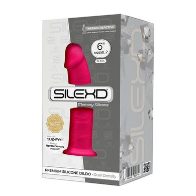 Фаллоимитатор Silexd Robby Pink (Premium Silicone Dildo MODEL 2 size 6") купити в sex shop Sexy