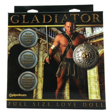 Секс лялька чоловік Gladiator Vibrating Doll купити в sex shop Sexy